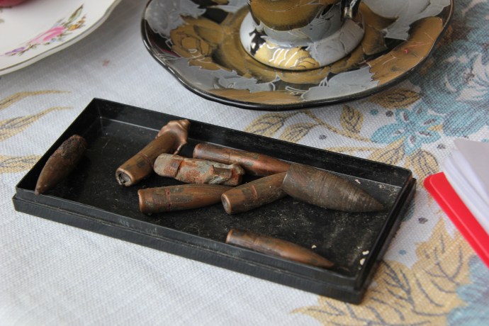 Bullets in the house